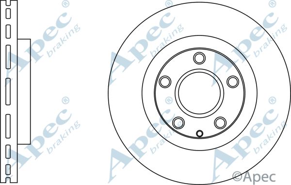 APEC BRAKING Тормозной диск DSK3023